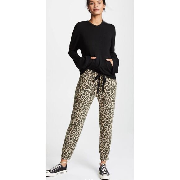 LNA Knit Animal Print Sweatpant Joggers Size XS - Picture 5 of 6